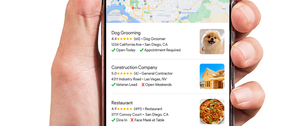Google Maps Ranking Businesses
